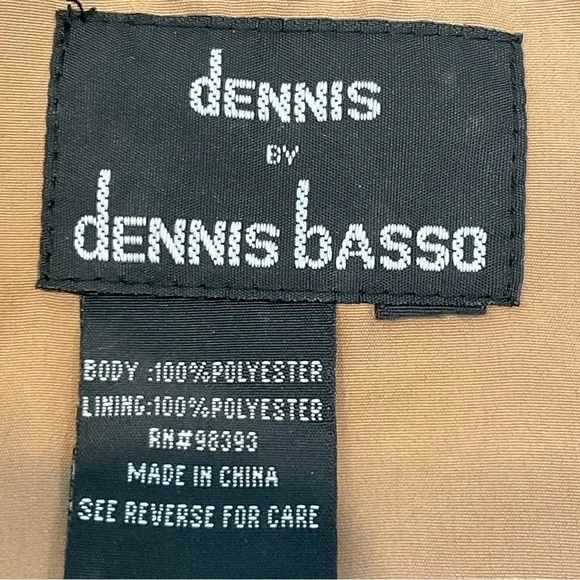 DAVID BASSO LIGHTWEIGHT JACKET TIGER LINING SIZE XL - Picture 5 of 5